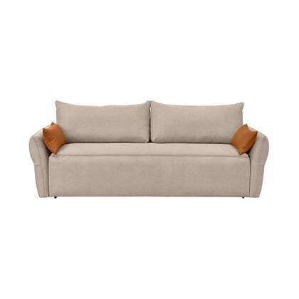 Calicosy - Slaapbank 3-zits in stof B238 cm - LAGOS - Beige