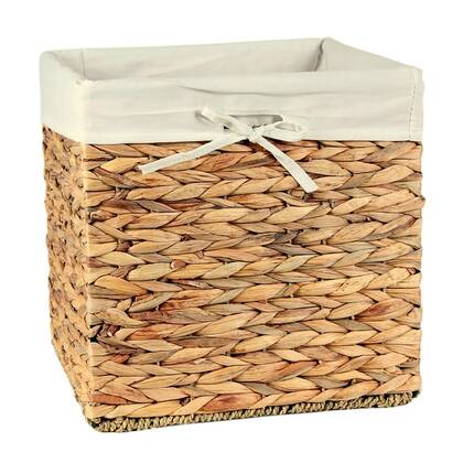 Calicosy - Waterhyacint Mand - B28 x H28 cm Bruin