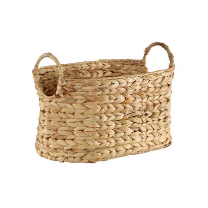 Calicosy - Waterhyacint mand mey Handvatten - H21 cm Bruin