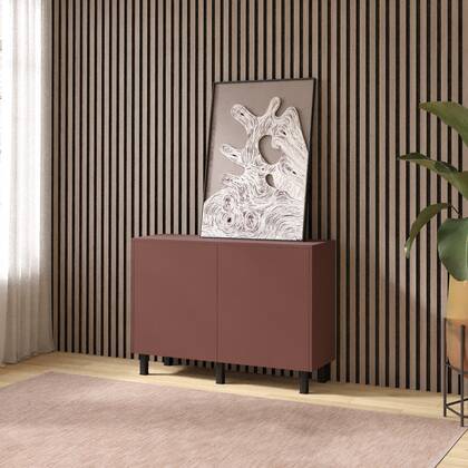 Artego Design Pastell Ayaya 123 cm Dressoir Oxyd Rood