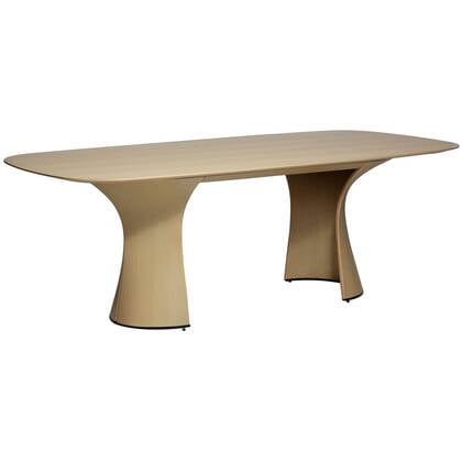 Dan-Form Root Blank Eiken Eettafel Organisch 220 cm Bruin
