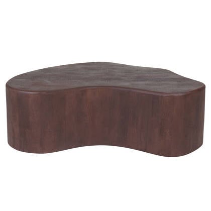 Home67 - Salontafel Zina 107 x 80 cm - Espresso Mangohout Bruin