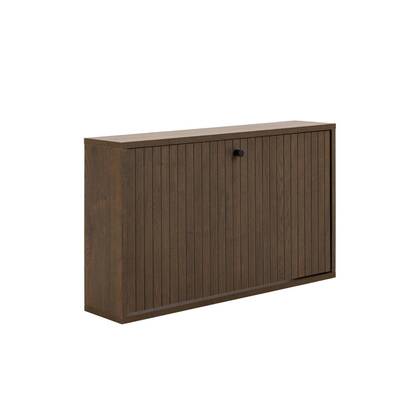 Rebellenclub Risley Schoenenkast - 72 x 43 cm - Smoked Eiken Bruin