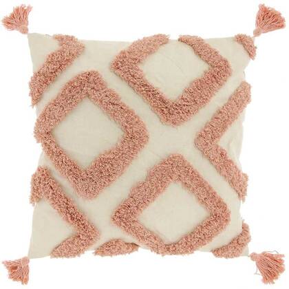 Unique Living - Kussen Cruz - 45x45cm - oud Roze