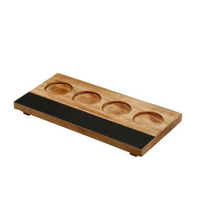 Bar Professional Proeverijdisplay Tools 4-vaks Hout Bruin