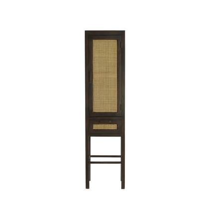 Light & Living Nipos kast met lade 45x40x180 cm - mangohout Bruin