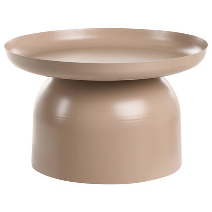 Beliani - TAGGART - Salontafel - Taupe - IJzer Beige