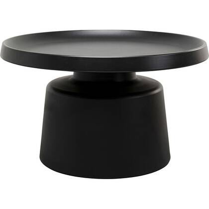 Kare Design Lima Salontafel - - Ø70cm Zwart