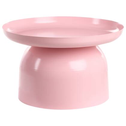 Beliani - TAGGART - Salontafel - Pastel - IJzer Roze