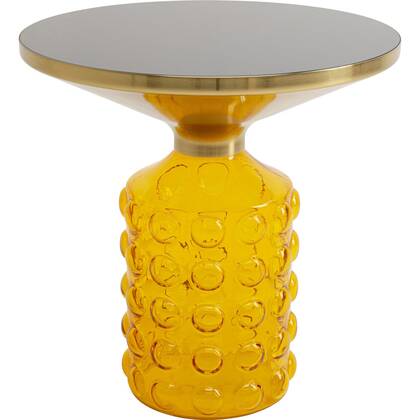 Kare Design Lola Bijzettafel - - Ø50cm Geel