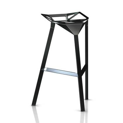 Magis Stool One barkruk large Zwart