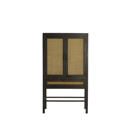 Light & Living Nipos kast met lade 90x45x160 cm - mangohout Bruin