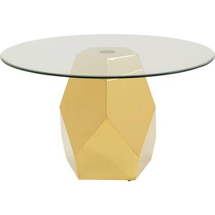Kare Design Ricchezza Eettafel - - Ø130cm Goud