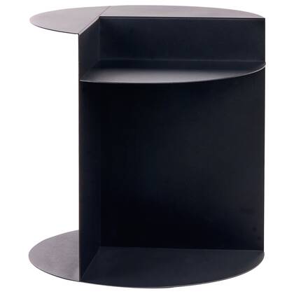 Beliani - TAGGART - Bijzettafel - Zwart - IJzer