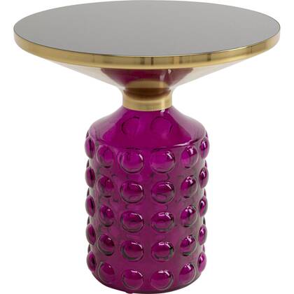 Kare Design Lola Bijzettafel - - Ø50cm Paars
