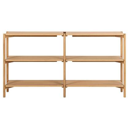 Giga Living - Boekenkast Naturel - 169x30x88,4cm - Ronna Bruin