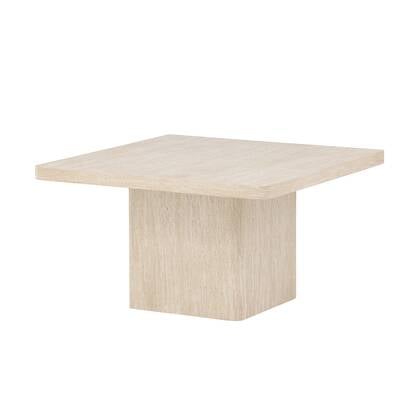 Nest living Hannes Houten Salontafel Beige - 80 x 80 cm