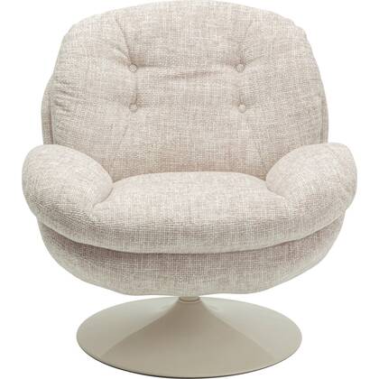 Kare Design Cosy Draaifauteuil - Beige