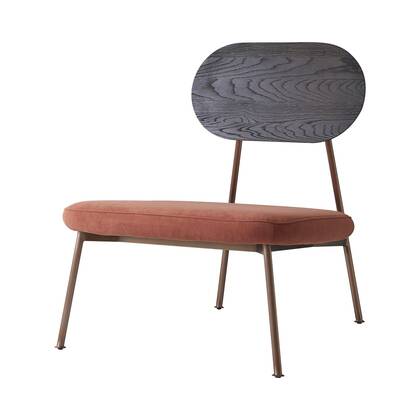 Tikamoon - Yutapi - Sienna lage fauteuil van massief eikenhout