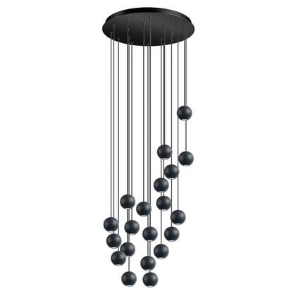 ETH Grace Hanglamp rond 20L | 7200LM Zwart