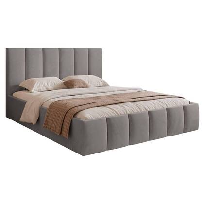 NADUVI Collection Bedframe Quinn met opbergvak 180x200 Grijs