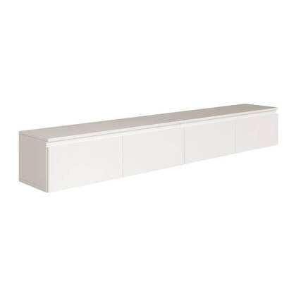 NADUVI Collection TV-meubel Kate zwevend 200cm Wit