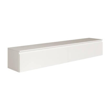 NADUVI Collection TV-meubel Kate zwevend 175cm Wit
