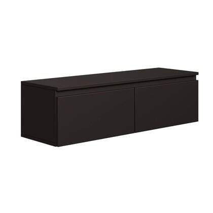 NADUVI Collection TV-meubel Kate zwevend 100cm Zwart