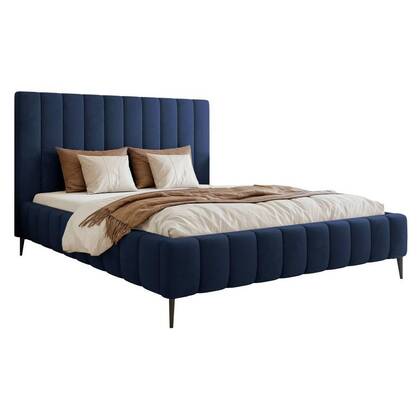NADUVI Collection Bedframe Flores velvet 180x200 met opbergvak