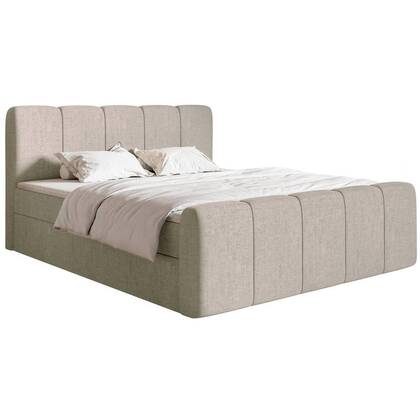 NADUVI Collection Bedframe Chloe 140x200 chenille met opbergvak