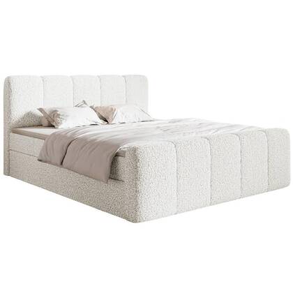 NADUVI Collection Bedframe Chloe 160x200 bouclé met opbergvak