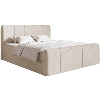 NADUVI Collection Bedframe Chloe 200x200 chenille met opbergvak