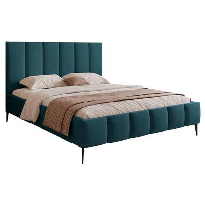 NADUVI Collection Bedframe Quinn met opbergvak 180x200 Blauw