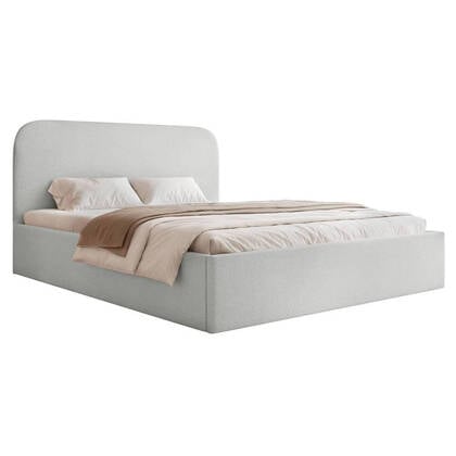 NADUVI Collection Bedframe Fia 140x200 chenille met opbergvak