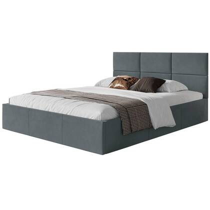 NADUVI Collection Bedframe Harlee met opbergvak 180x200 Grijs