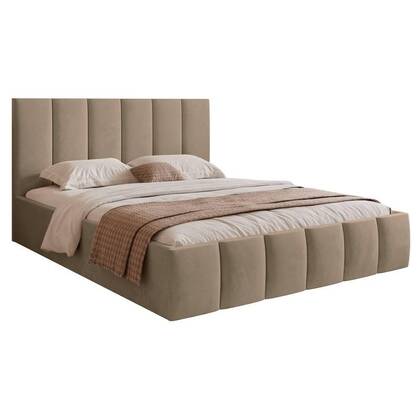 NADUVI Collection Bedframe Quinn met opbergvak 180x200 Bruin