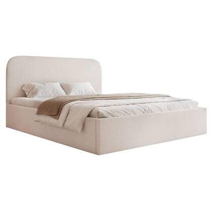 NADUVI Collection Bedframe Fia 160x200 chenille met opbergvak