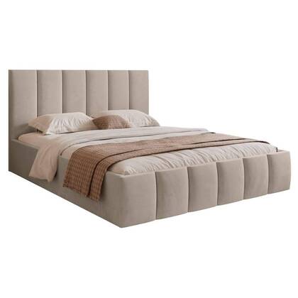 NADUVI Collection Bedframe Quinn met opbergvak 160x200 Beige
