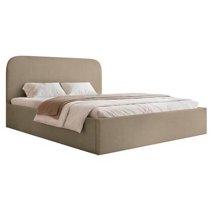 NADUVI Collection Bedframe Fia 180x200 chenille met opbergvak