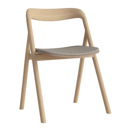 Bolia Fenri Eetkamerstoel - Licht Eiken - Sand Beige