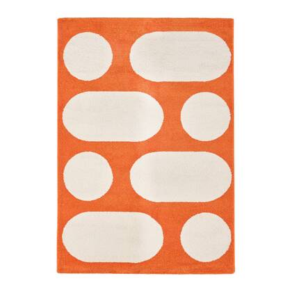 sweeek - Modern interieurtapijt, Oranje