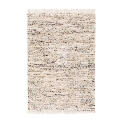 sweeek - Interieur tapijt met gevlekt patroon, crème