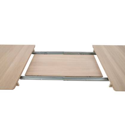 Giga Living - Uitbreidingsblad Wit Hout - 100x50x2,5cm - Dysta