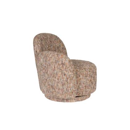 Dutchbone Rose Fauteuil Gemeleerd Meerkleurig Beige