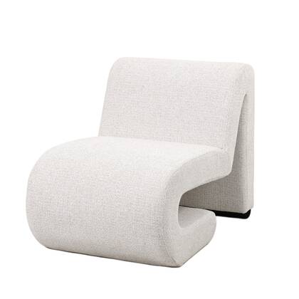 DÉJA Living - Fauteuil Off-White Stof - 59x86x64cm - Mia Wit