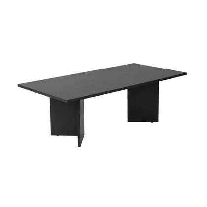 Calicosy - Salontafel SABIN - B119 cm - Zwart Houtlook