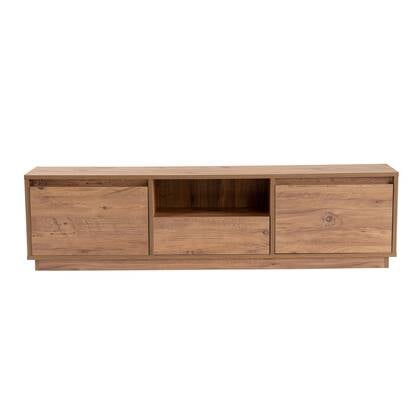 Calicosy - TV-Meubel VANGUARD - B160 cm - Pijnboomeffect Bruin
