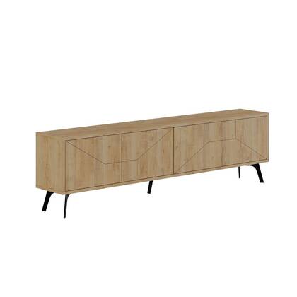 Calicosy - TV-Meubel DUNE - B180 cm - Chêne