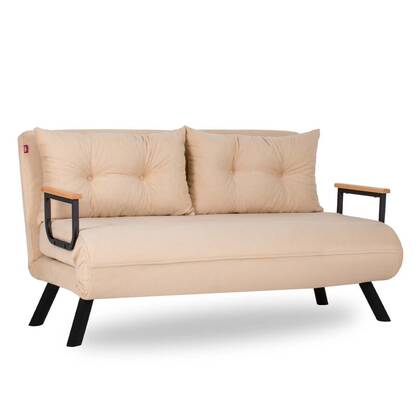Calicosy - Slaapbank voor 2 personen - SANDO - Beige