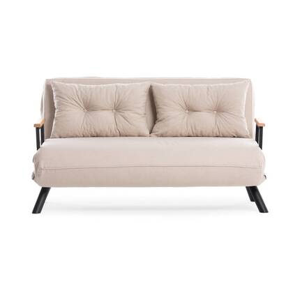 Calicosy - Slaapbank voor 2 personen - SANDO - Ecru